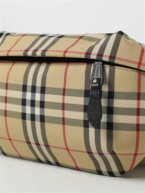 Burberry Sonny Vintage Check Nylon Belt Bag 